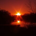 Maryville-Alcoa Greenway sunset Tennessee