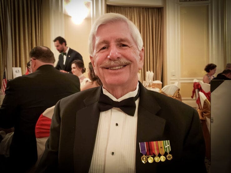 Ken at the United States Marine Corps 245 Year Ball in San Francisco 2019