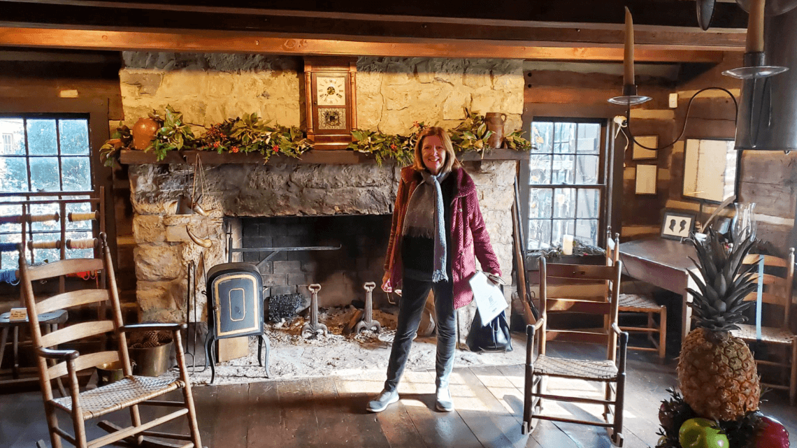Libby at James White Fort