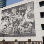 The Country Music Billboard in Downtown Knoxville Tennessee
